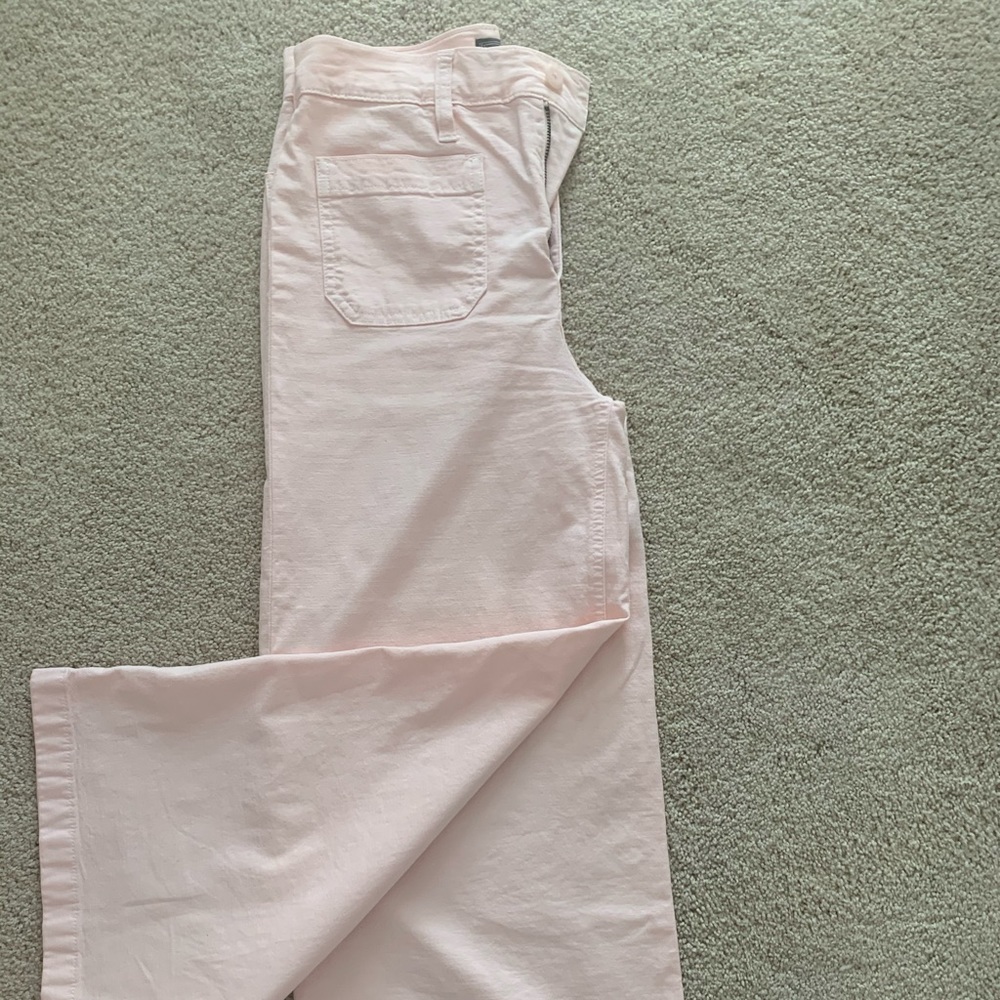 Jcrew Point Sur Wide Leg Crop Pant